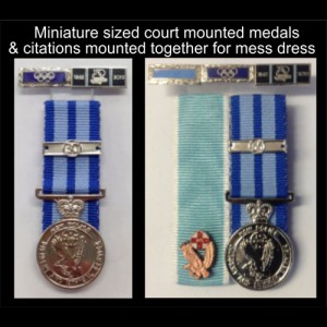 Miniture Medals - citations - NSW Police Force